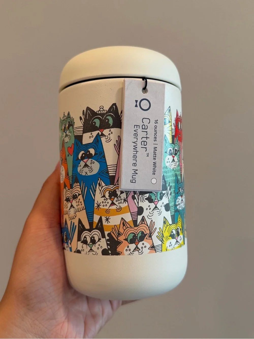 SFMOMA KEFE Thirsty Cats Mug